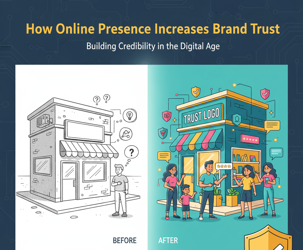 How Online Presence Increases Brand Trust | Softwara
