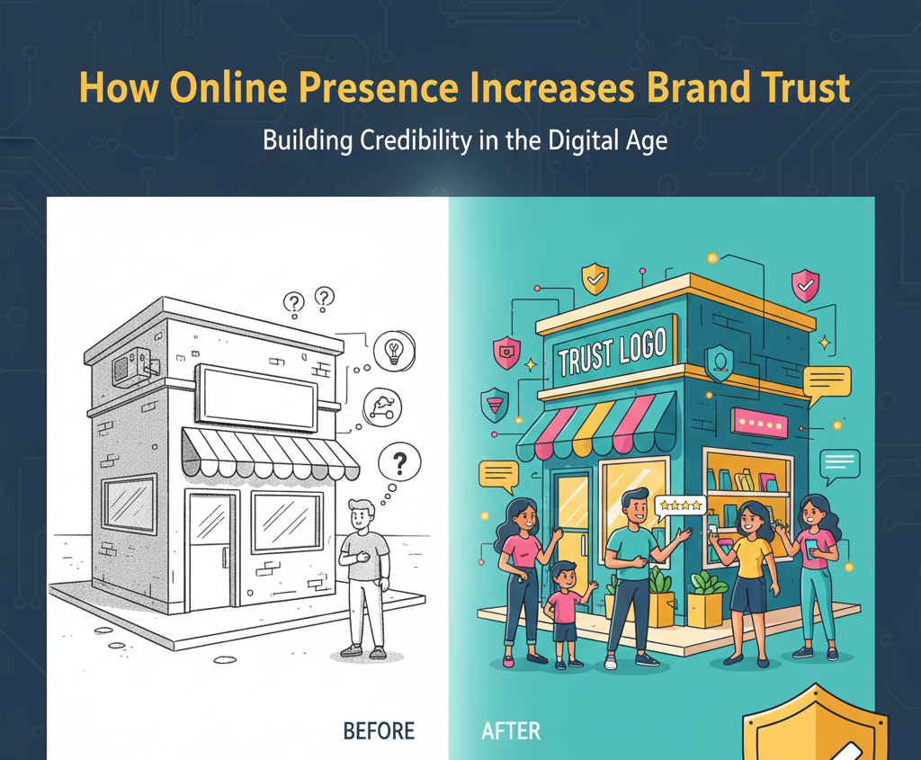 How Online Presence Increases Brand Trust | Softwara