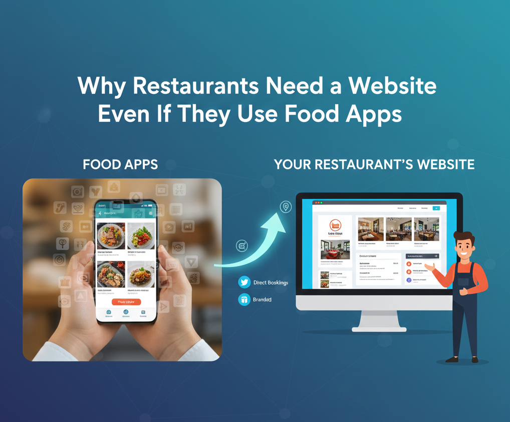 Why Restaurants Need a Website Even If They Use Food Apps