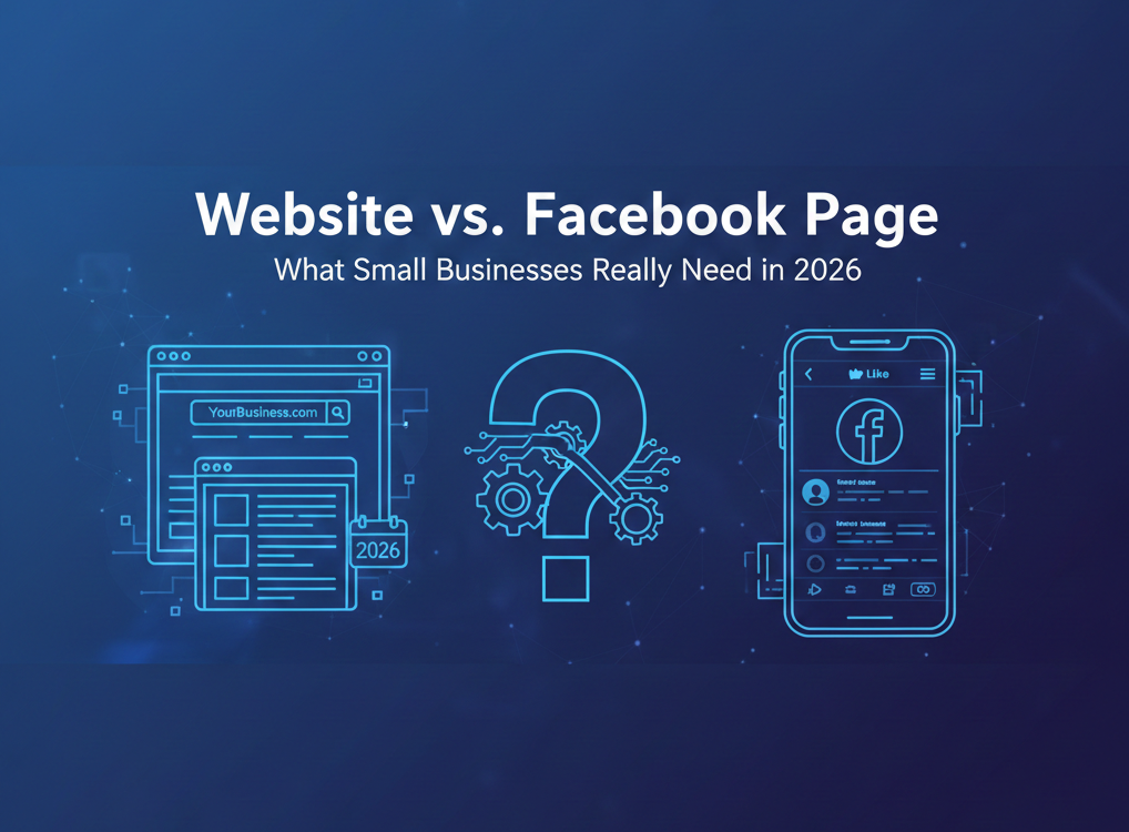 Website vs. Facebook Page: What Small Businesses Really Need in 2026